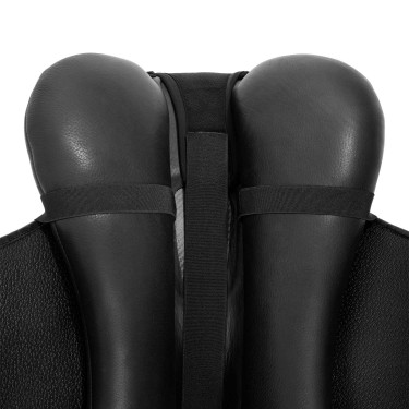 Capa de sela Acavallo Gel Out Cushion Ride 20 mm - Dressage Preto