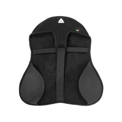 Capa de sela Acavallo Gel Out Cushion Ride 20 mm - Dressage Preto