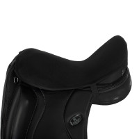 Capa de selim em gel In Acavallo 10 mm Dressage Preto