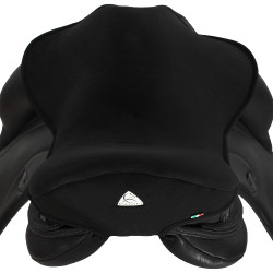 Capa de selim em gel In Acavallo 10 mm Dressage Preto