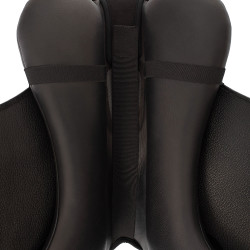 Capa de selim em gel In Acavallo 10 mm Dressage Preto