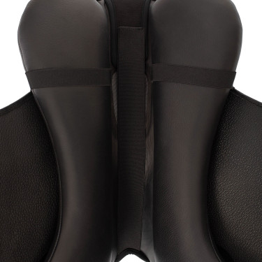 Capa de selim em gel In Acavallo 10 mm Dressage Preto