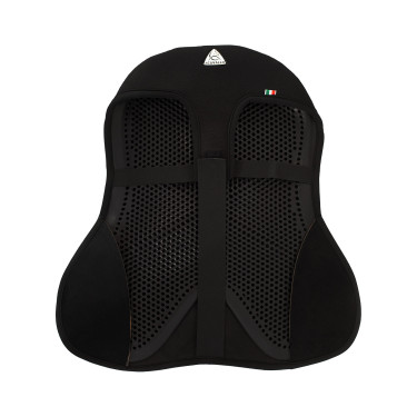 Capa de selim em gel In Acavallo 10 mm Dressage Preto