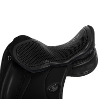 Capa de selim amortecedora Acavallo Gel Out 10 mm - Dressage Preto Capa de selim amortecedora Acavallo Gel Out 10 mm - Dressage Preto