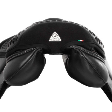 Capa de selim amortecedora Acavallo Jump Gel Out Ortho-Cóccix 20 mm Capa de selim amortecedora Acavallo Jump Gel Out Ortho-Cóccix 20 mm
