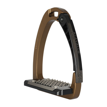 Estribos Acavallo Arena AluPro Bronze Castanho Estribos Acavallo Arena AluPro Bronze Castanho