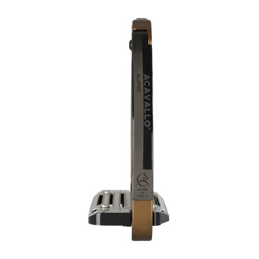 Estribos Acavallo Arena AluPro Bronze Castanho Estribos Acavallo Arena AluPro Bronze Castanho