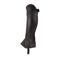 Mini-perneiras de couro Horze Spirit Preto