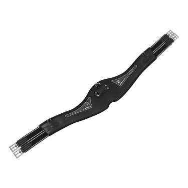 Cilhadura anatômica Acavallo Gel & PVC Preto Cilhadura anatômica Acavallo Gel & PVC Preto