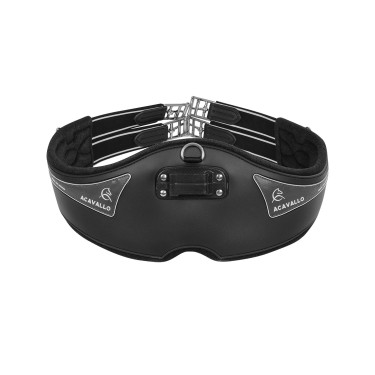 Cilhadura anatômica Acavallo Gel & PVC Preto Cilhadura anatômica Acavallo Gel & PVC Preto