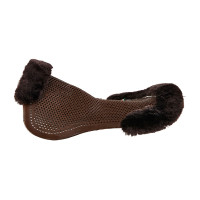 Amortecedor Acavallo Just Gel Pele de Cordeiro Castanho