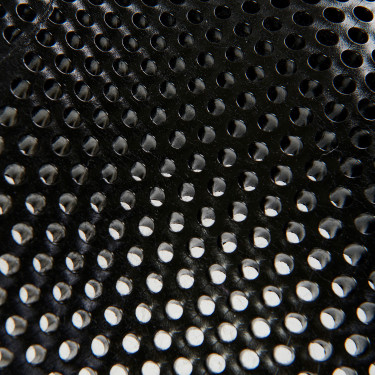 Amortecedor Acavallo Just Gel Pele de Cordeiro Preto