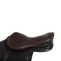 Capa de sela Acavallo Gel Out Cushion Ride 20 mm - Salto Castanho