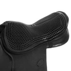 Capa de sela Acavallo Gel Out Cushion Ride 20 mm - Salto Preto
