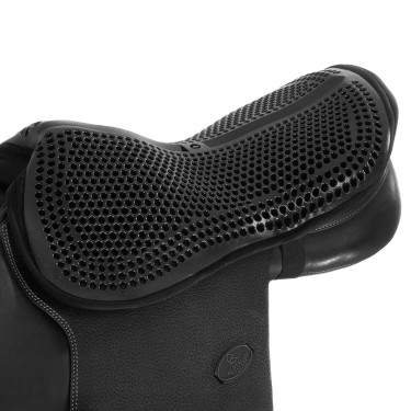 Capa de sela Acavallo Gel Out Cushion Ride 20 mm - Salto Preto