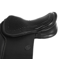 Capa de sela Acavallo Gel Out Cushion Ride 20 mm - Salto Preto