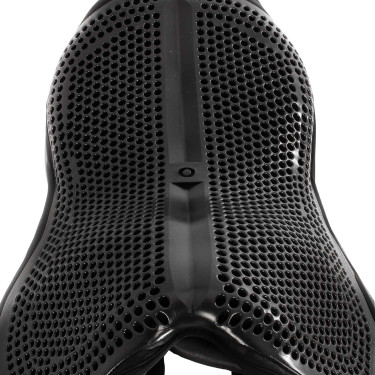 Capa de sela Acavallo Gel Out Cushion Ride 20 mm - Salto Preto