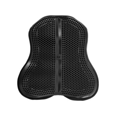 Capa de sela Acavallo Gel Out Cushion Ride 20 mm - Salto Preto