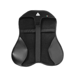 Capa de sela Acavallo Gel Out Cushion Ride 20 mm - Salto Preto