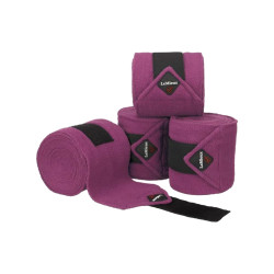 Bandagens de polo LeMieux Luxury Ameixa Violeta