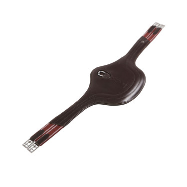 Cinturão peitoral para salto em couro Desiree Equestro Preto Cinturão peitoral para salto em couro Desiree Equestro Preto