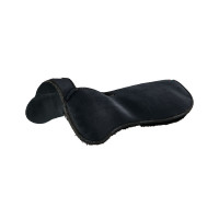 Amortecedor camurça full mouton Acavallo Preto / preto