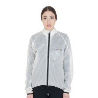 Chaqueta unisex cortavientos e impermeable Equestro Branco Chaqueta unisex cortavientos e impermeable Equestro Branco