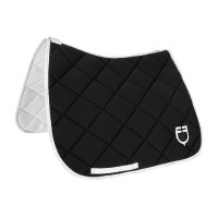 Tapete de treino em tecido técnico com logotipo GP Equestro Preto / branco Tapete de treino em tecido técnico com logotipo GP Equestro Preto / branco