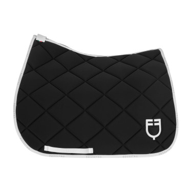 Tapete de treino em tecido técnico com logotipo GP Equestro Preto / branco