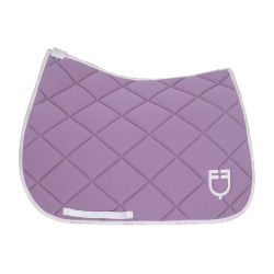 Tapete de treino em tecido técnico com logotipo GP Equestro Lilás / branco Violeta Tapete de treino em tecido técnico com logotipo GP Equestro Lilás / branco Violeta