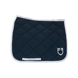 Almofada de adestramento em tecido técnico com logotipo bordado White Line Equestro Marinho Azul-marinho