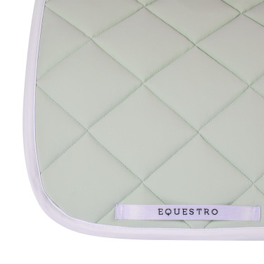 Almofada de adestramento em tecido técnico com logotipo bordado White Line Equestro Verde claro