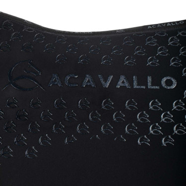 Tapete de treino em lycra com aderência em gel e parte inferior em fibra de bambu Acavallo Tapete de treino em lycra com aderência em gel e parte inferior em fibra de bambu Acavallo