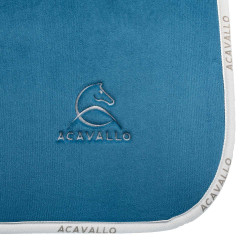 Almofada de adestramento quadrada Louvre Acavallo Oceano Azul