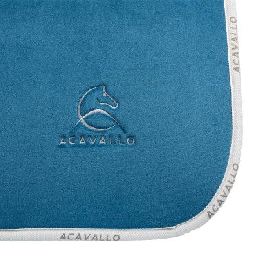 Almofada de adestramento quadrada Louvre Acavallo Oceano Azul