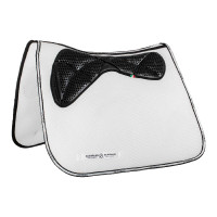 Tapete de adestramento quadrado em espuma de memória com aderência em gel e espaçador 3D Acavallo Branco Tapete de adestramento quadrado em espuma de memória com aderência em gel e espaçador 3D Acavallo Branco