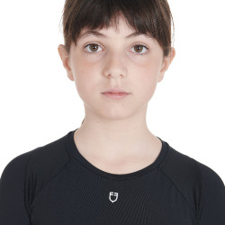 Camiseta técnica de treino infantil Equestro Camiseta técnica de treino infantil Equestro
