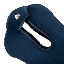 Amortecedor camurça full mouton Acavallo Azul / preto Amortecedor camurça full mouton Acavallo Azul / preto