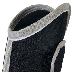 Conjunto de proteção de transporte com protetor de cauda Equestro Preto