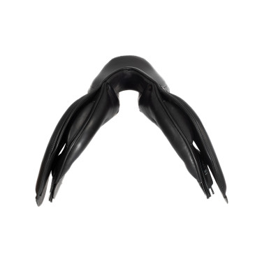 Sela de salto Veneziano com painéis de lã Acavallo Preto