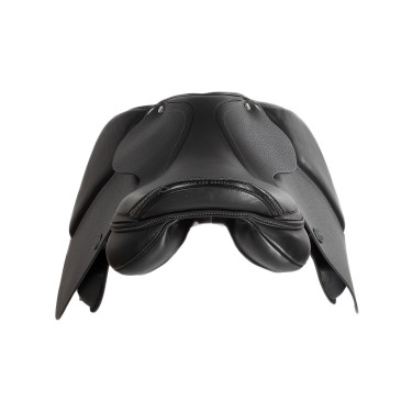 Sela de salto Veneziano com painéis de lã Acavallo Preto