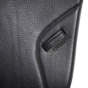 Sela de salto em couro duplo Meredith Equestro Preto