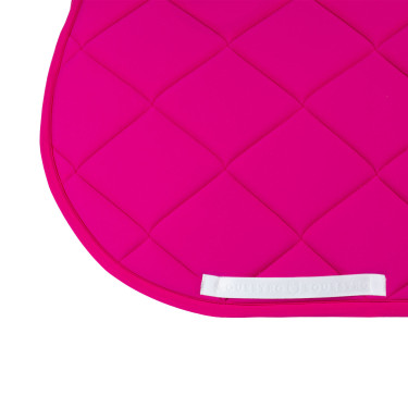 Almofada de sela CSO Equestro Fúcsia / branco Rosa