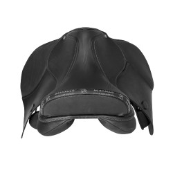 Sela de adestramento Mantegna com blocos longos Acavallo Preto