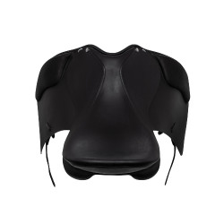 Sela de adestramento com apoios longos Aachen Equestro Preto