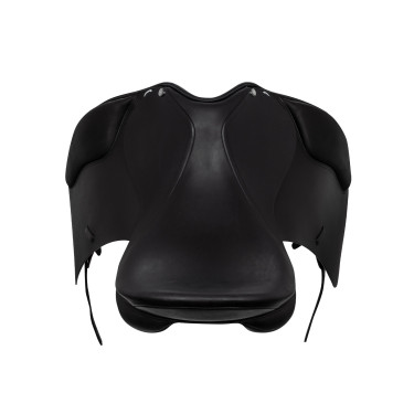 Sela de adestramento com apoios longos Aachen Equestro Preto