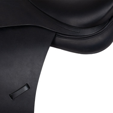 Sela de adestramento com apoios longos Aachen Equestro Preto