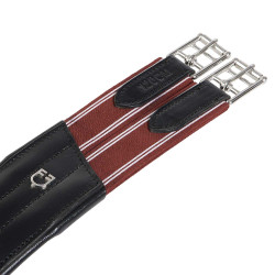 Cinturão peitoral para salto em couro Desiree Equestro Preto Cinturão peitoral para salto em couro Desiree Equestro Preto