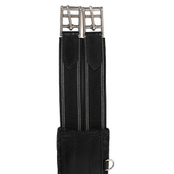 Barrigueira com protetor para salto Equestro Preto