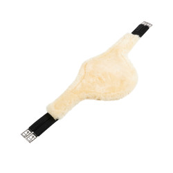 Cilhadura de salto com carneiro sintético Aline Equestro Preto